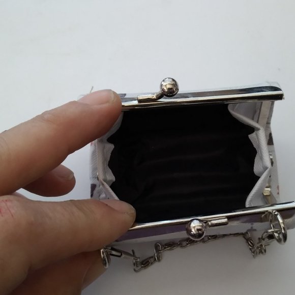 Minature coin purse with french scene - Picture 5 of 7